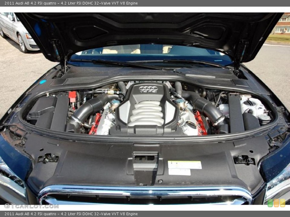 4.2 Liter FSI DOHC 32-Valve VVT V8 Engine for the 2011 Audi A8 #49306638