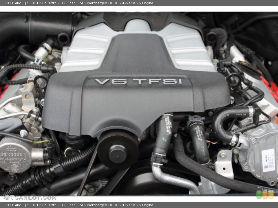 3.0 Liter TFSI Supercharged DOHC 24-Valve V6 Engine for the 2011 Audi Q7 #49306887