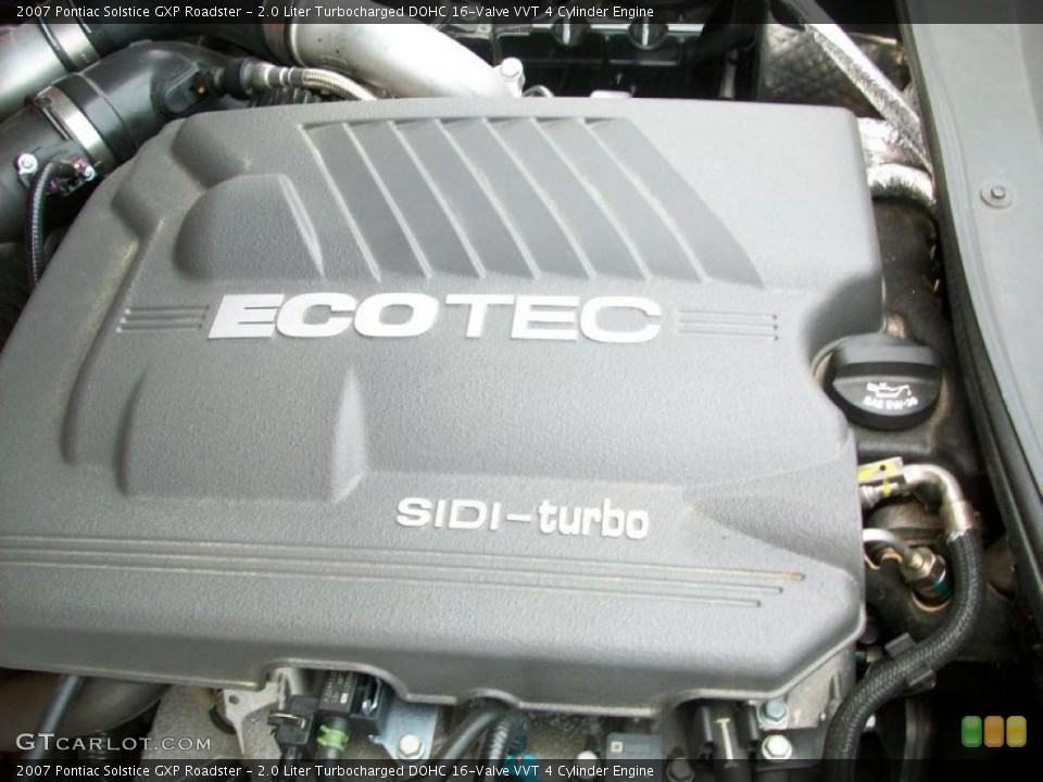 2.0 Liter Turbocharged DOHC 16-Valve VVT 4 Cylinder Engine for the 2007 Pontiac Solstice #49307745