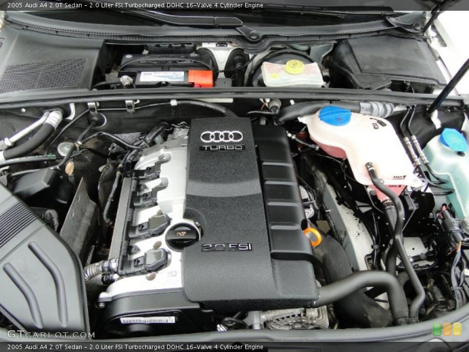 2.0 Liter FSI Turbocharged DOHC 16-Valve 4 Cylinder Engine for the 2005 Audi A4 #49315335