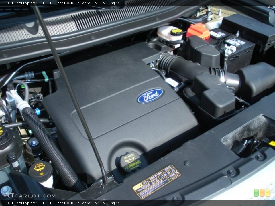 3.5 Liter DOHC 24-Valve TiVCT V6 Engine for the 2011 Ford Explorer #49318119
