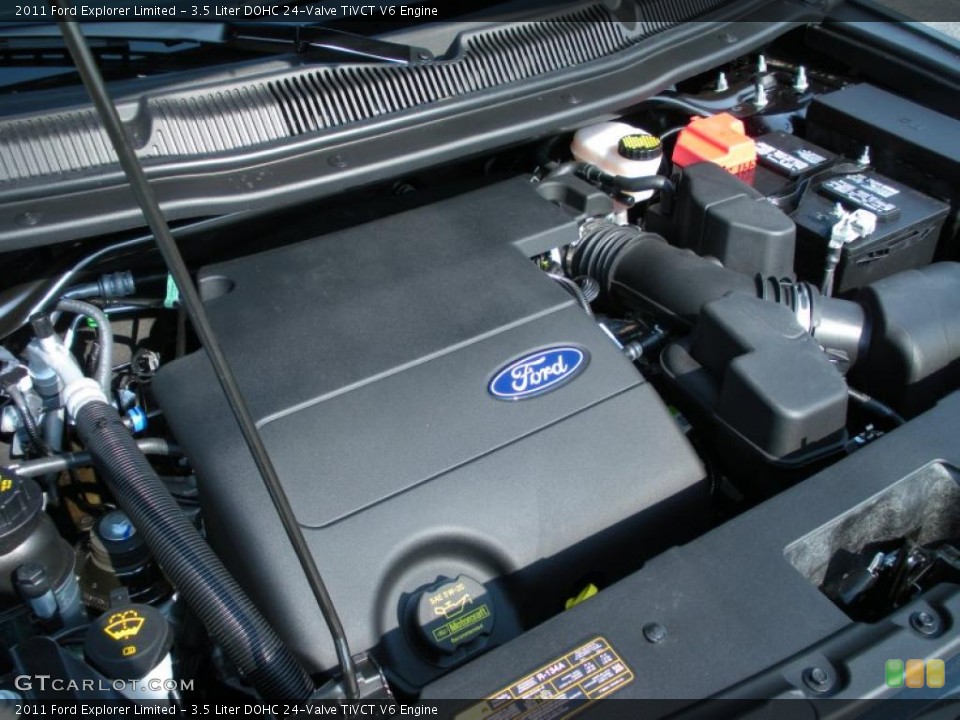 3.5 Liter DOHC 24-Valve TiVCT V6 Engine for the 2011 Ford Explorer #49318526