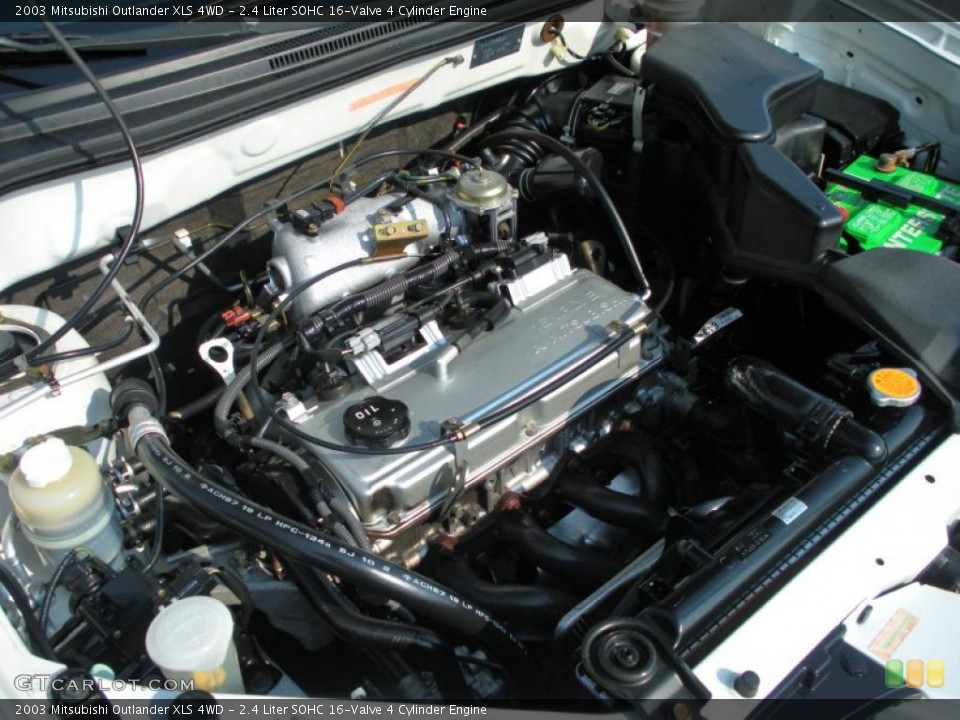 2.4 Liter SOHC 16-Valve 4 Cylinder Engine for the 2003 Mitsubishi Outlander #49319097