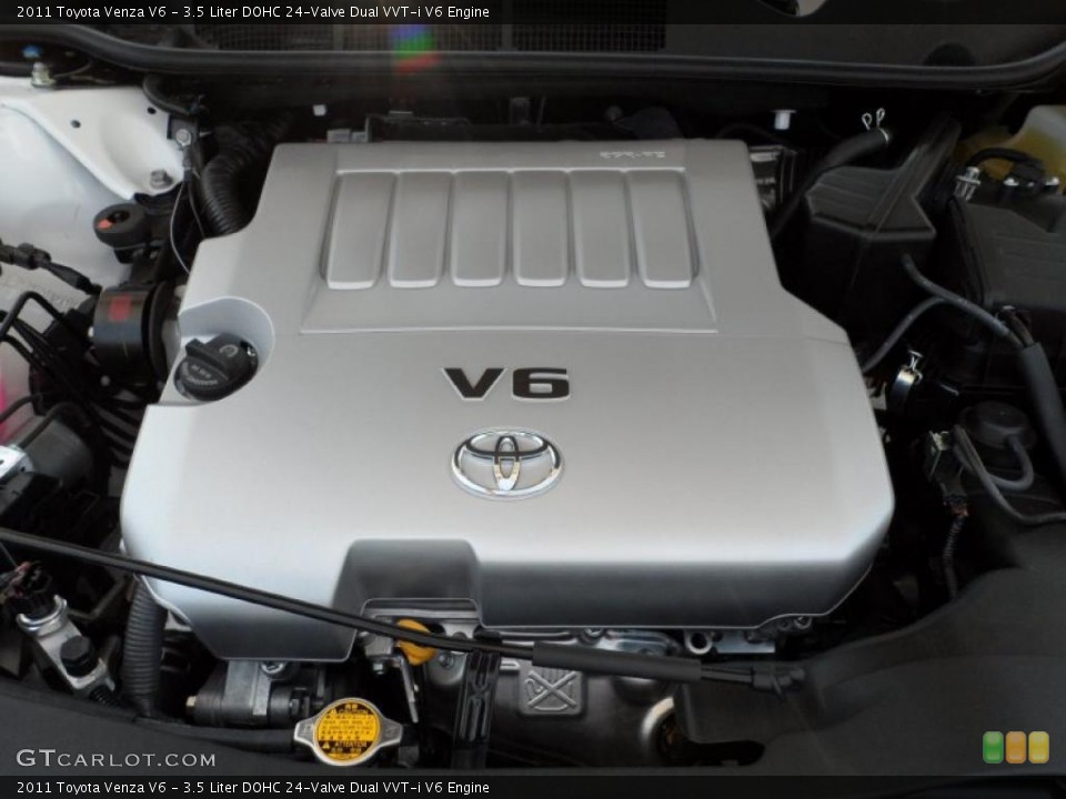 3.5 Liter DOHC 24-Valve Dual VVT-i V6 Engine for the 2011 Toyota Venza #49319955