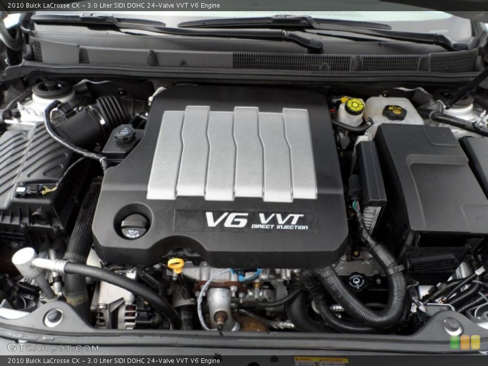 3.0 Liter SIDI DOHC 24-Valve VVT V6 Engine for the 2010 Buick LaCrosse #49324236