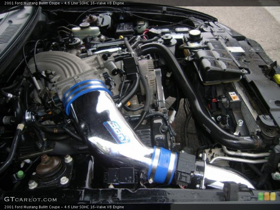 4.6 Liter SOHC 16-Valve V8 Engine for the 2001 Ford Mustang #49331553