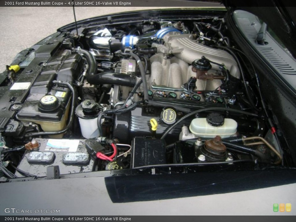 4.6 Liter SOHC 16-Valve V8 Engine for the 2001 Ford Mustang #49331571