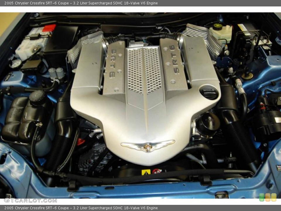 3.2 Liter Supercharged SOHC 18-Valve V6 Engine for the 2005 Chrysler Crossfire #49335726