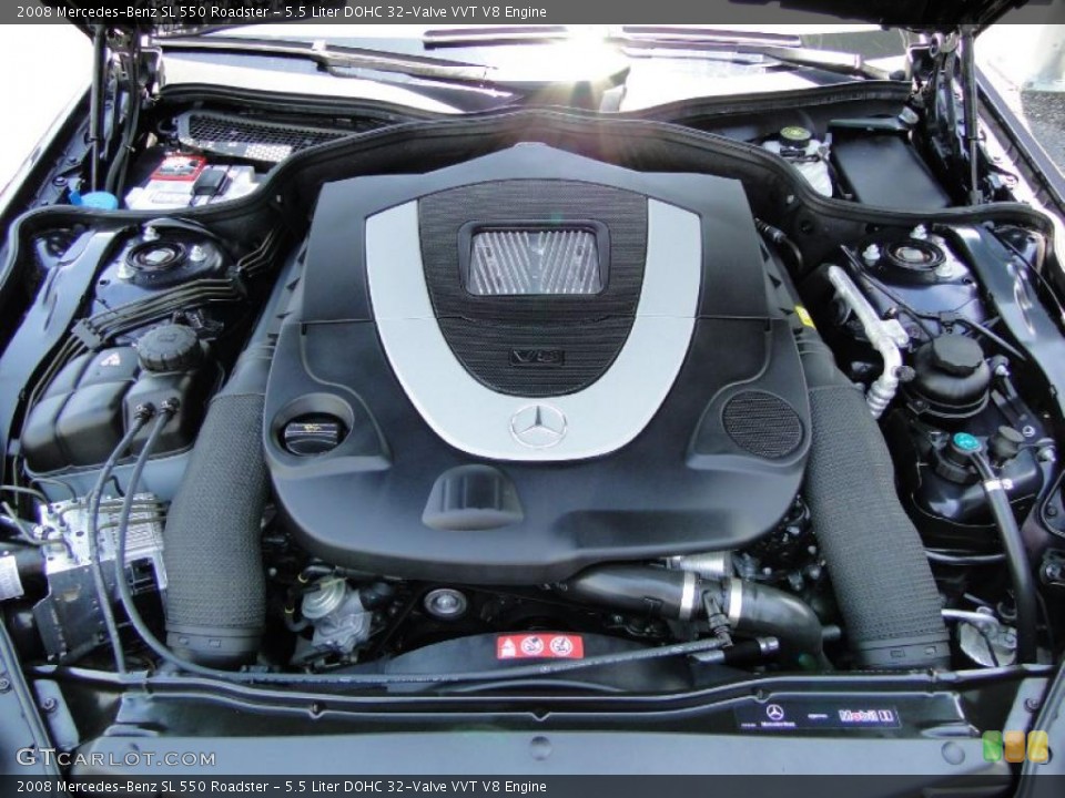 5.5 Liter DOHC 32-Valve VVT V8 Engine for the 2008 Mercedes-Benz SL #49339959