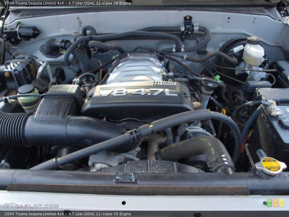 4.7 Liter DOHC 32-Valve V8 Engine for the 2004 Toyota Sequoia #49343601