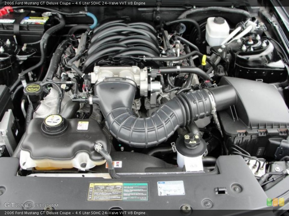 4.6 Liter SOHC 24-Valve VVT V8 Engine for the 2006 Ford Mustang #49346850