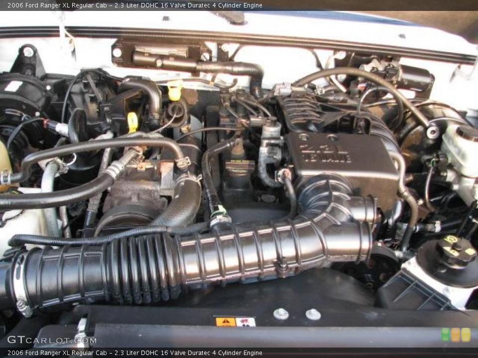 2.3 Liter DOHC 16 Valve Duratec 4 Cylinder 2006 Ford Ranger Engine
