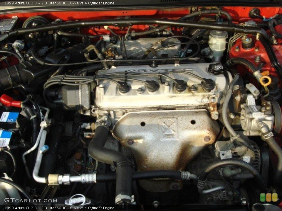 2.3 Liter SOHC 16-Valve 4 Cylinder Engine for the 1999 Acura CL #49360258