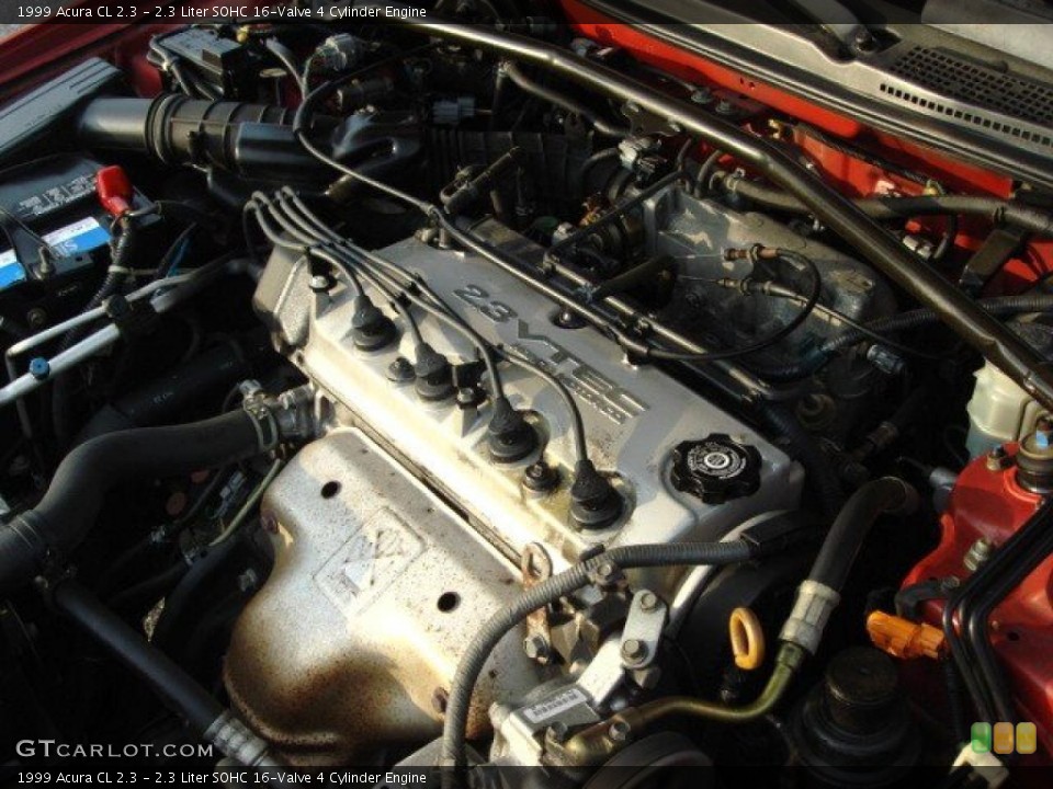 2.3 Liter SOHC 16-Valve 4 Cylinder Engine for the 1999 Acura CL #49360267