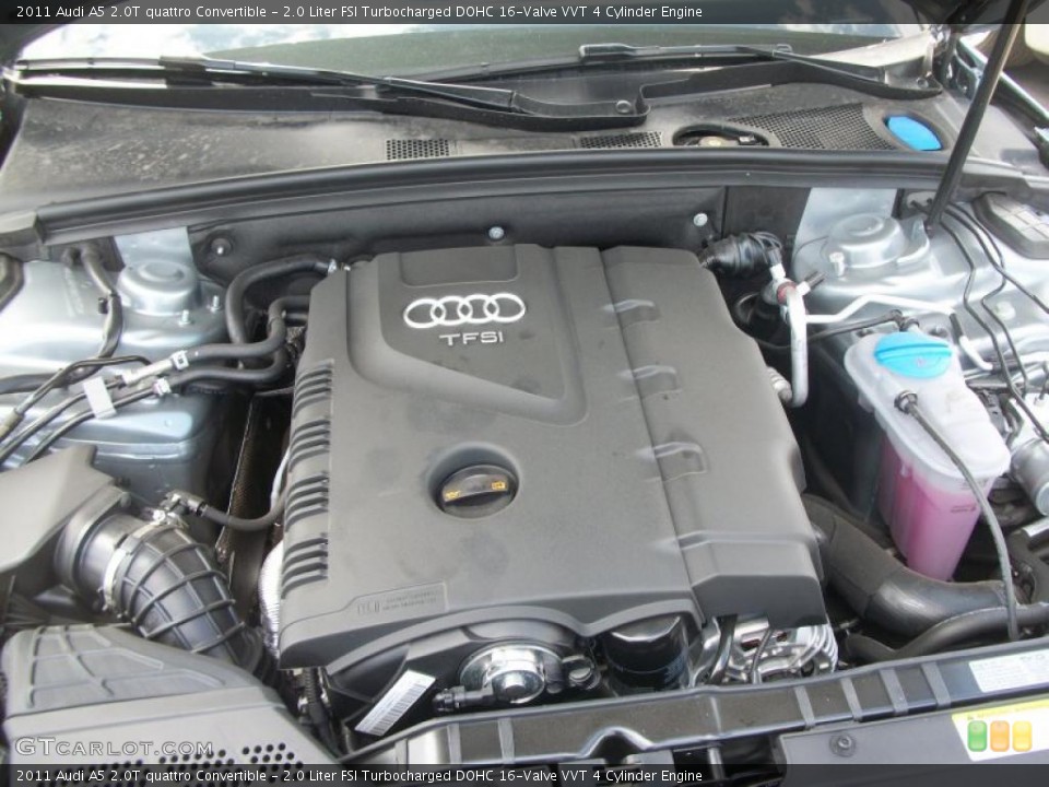2.0 Liter FSI Turbocharged DOHC 16-Valve VVT 4 Cylinder Engine for the 2011 Audi A5 #49362515