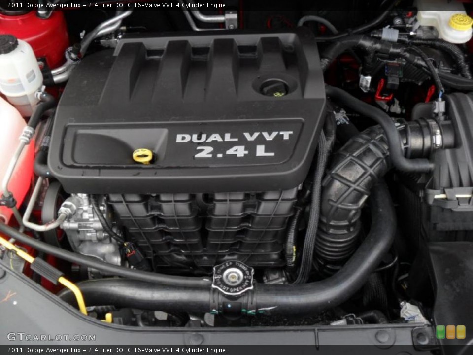 2.4 Liter DOHC 16-Valve VVT 4 Cylinder Engine for the 2011 Dodge Avenger #49363142