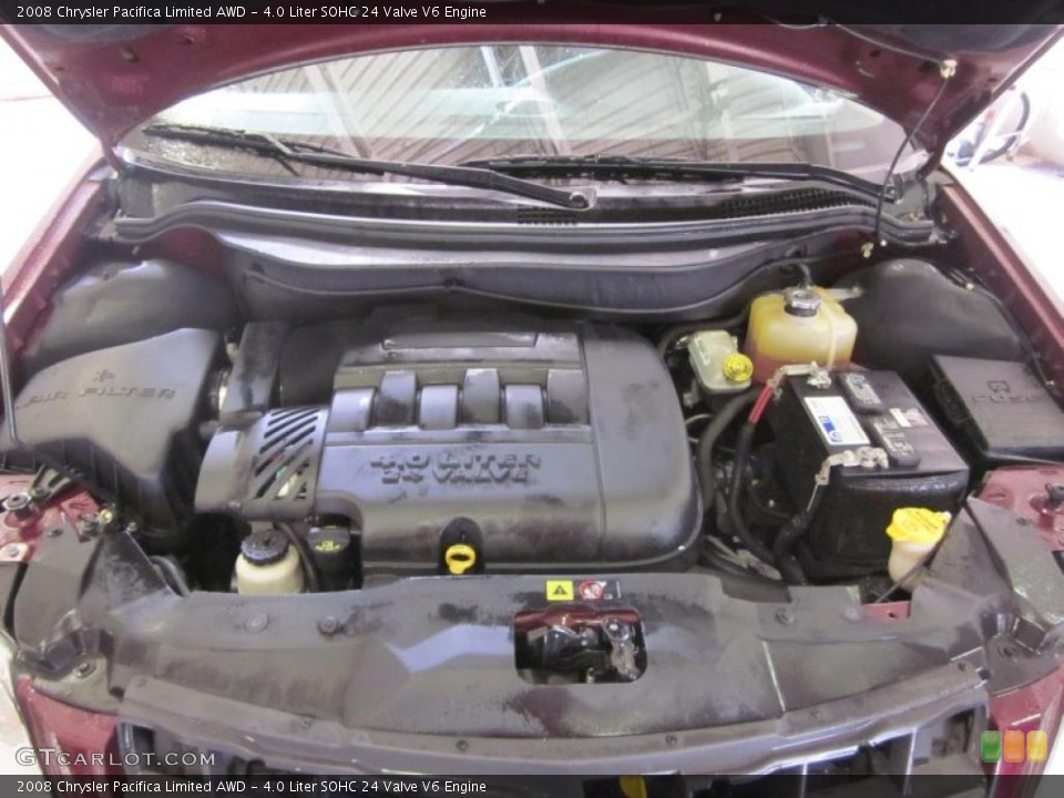 4.0 Liter SOHC 24 Valve V6 Engine for the 2008 Chrysler Pacifica #49373762