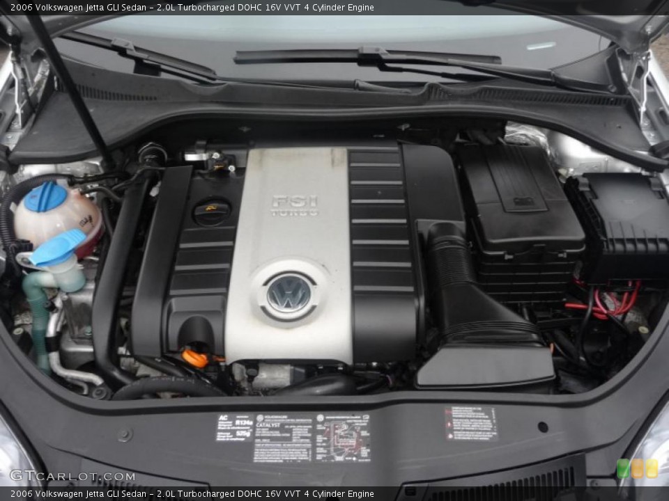 2.0L Turbocharged DOHC 16V VVT 4 Cylinder Engine for the 2006 Volkswagen Jetta #49373993