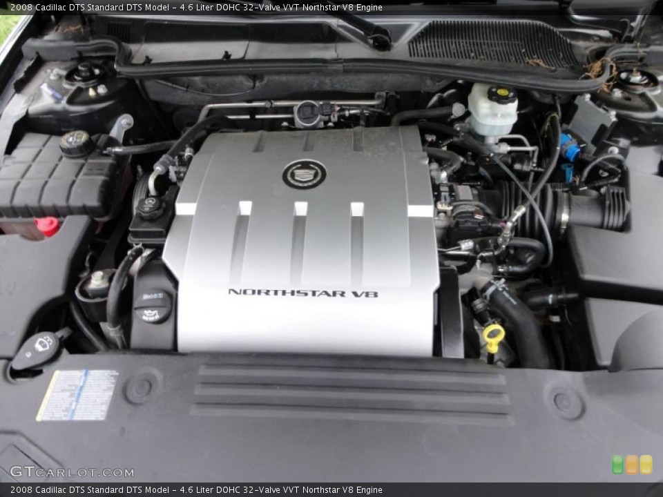 4.6 Liter DOHC 32-Valve VVT Northstar V8 Engine for the 2008 Cadillac DTS #49375430