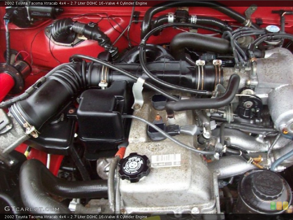 2.7 Liter DOHC 16-Valve 4 Cylinder Engine for the 2002 Toyota Tacoma #49376510