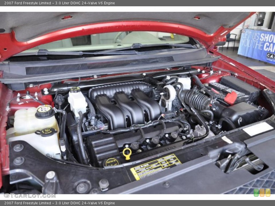 3.0 Liter DOHC 24-Valve V6 Engine for the 2007 Ford Freestyle #49380089
