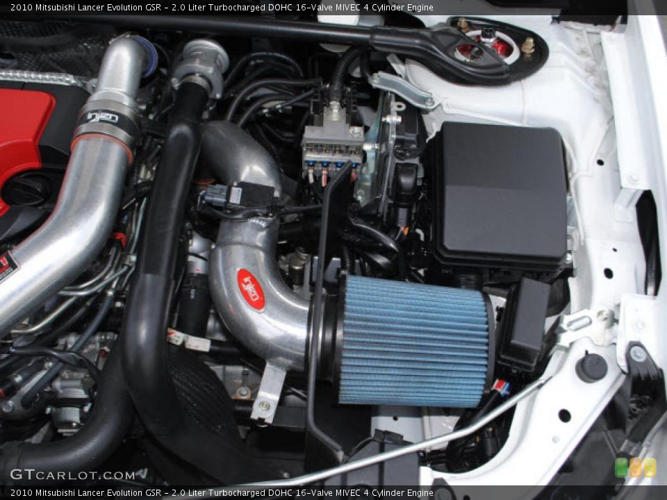 2.0 Liter Turbocharged DOHC 16-Valve MIVEC 4 Cylinder Engine for the 2010 Mitsubishi Lancer Evolution #49383275