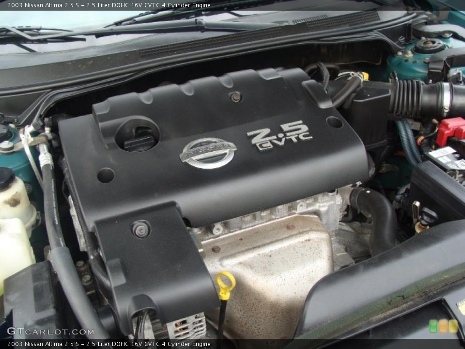 2.5 Liter DOHC 16V CVTC 4 Cylinder Engine for the 2003 Nissan Altima #49384067