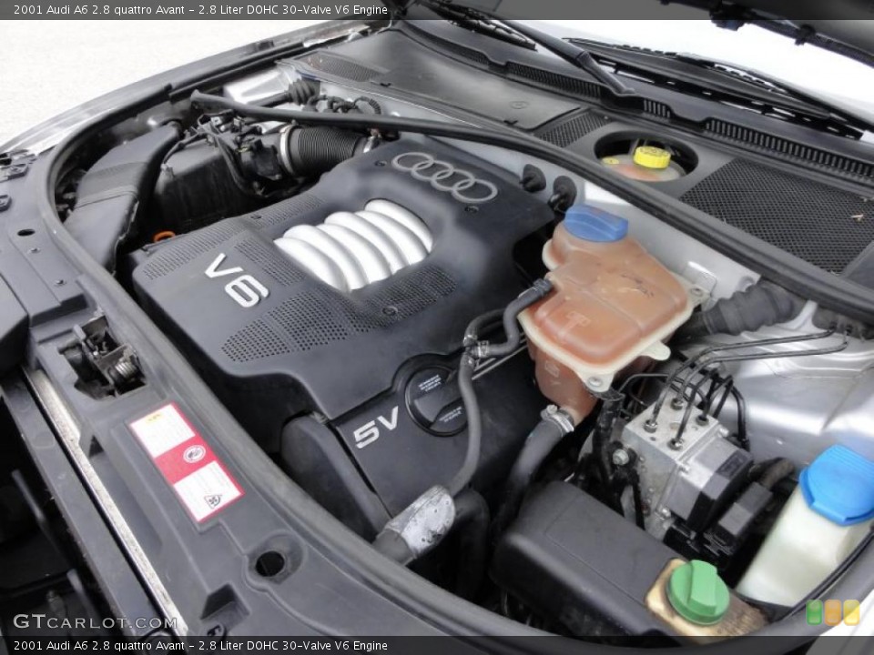 2.8 Liter DOHC 30-Valve V6 Engine for the 2001 Audi A6 #49385802