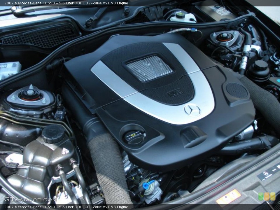 5.5 Liter DOHC 32-Valve VVT V8 Engine for the 2007 Mercedes-Benz CL #49387284