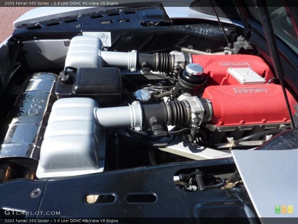 3.6 Liter DOHC 40-Valve V8 Engine for the 2003 Ferrari 360 #49391093