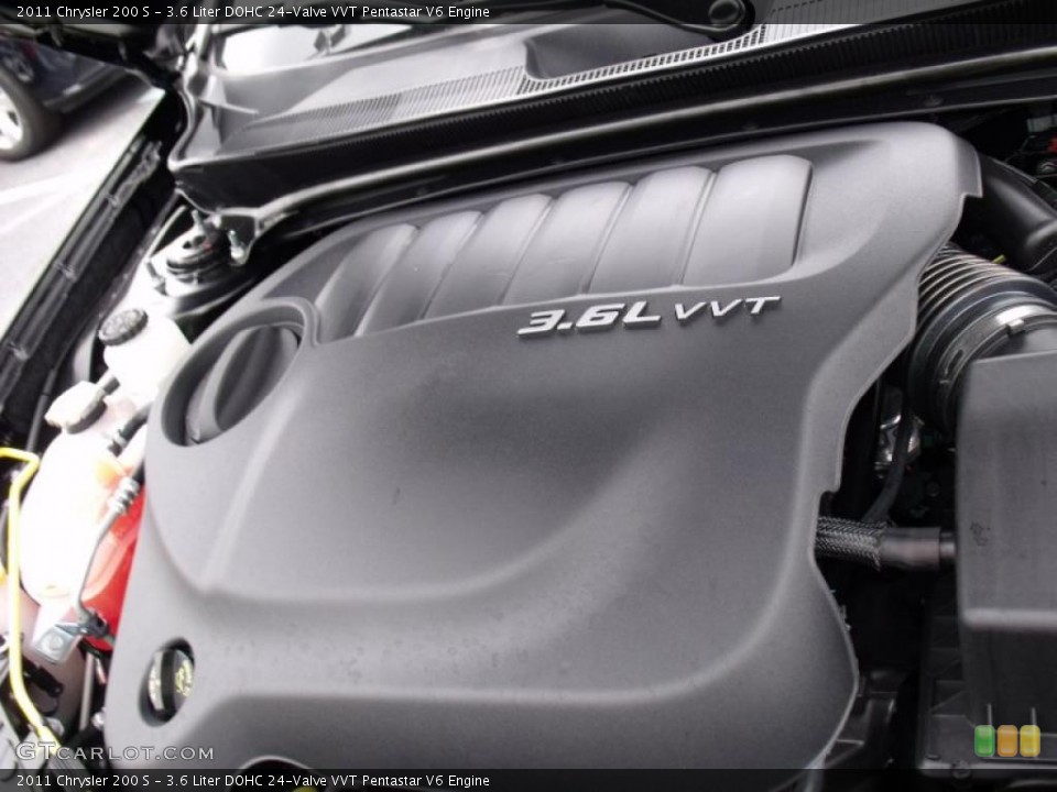 3.6 Liter DOHC 24-Valve VVT Pentastar V6 Engine for the 2011 Chrysler 200 #49394402