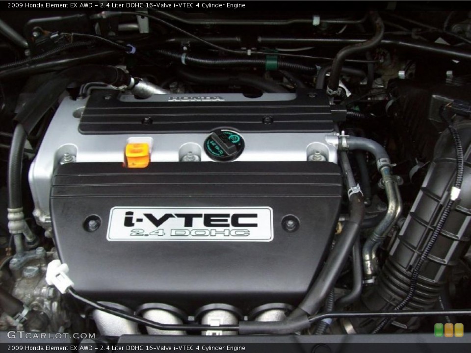 2.4 Liter DOHC 16-Valve i-VTEC 4 Cylinder Engine for the 2009 Honda Element #49395833