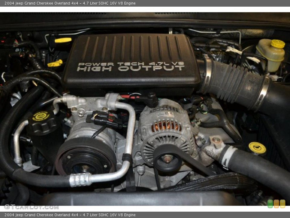 4.7 Liter SOHC 16V V8 Engine for the 2004 Jeep Grand Cherokee #49397288