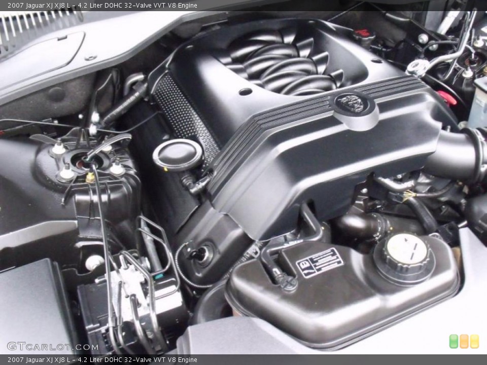 4.2 Liter DOHC 32-Valve VVT V8 Engine for the 2007 Jaguar XJ #49399907