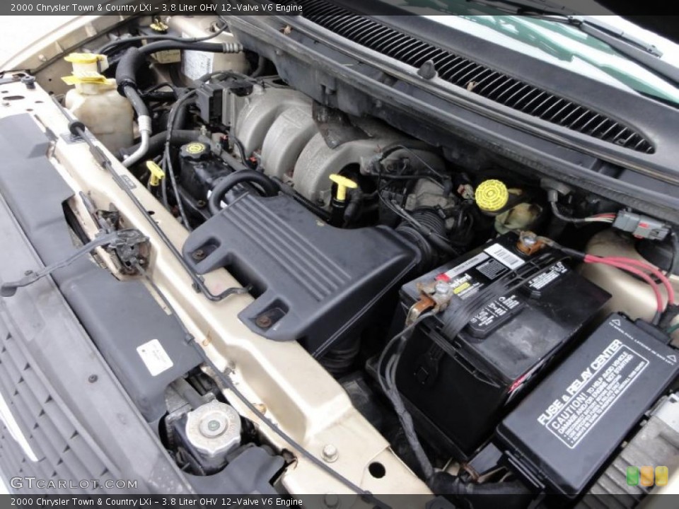 3.8 Liter OHV 12Valve V6 Engine for the 2000 Chrysler