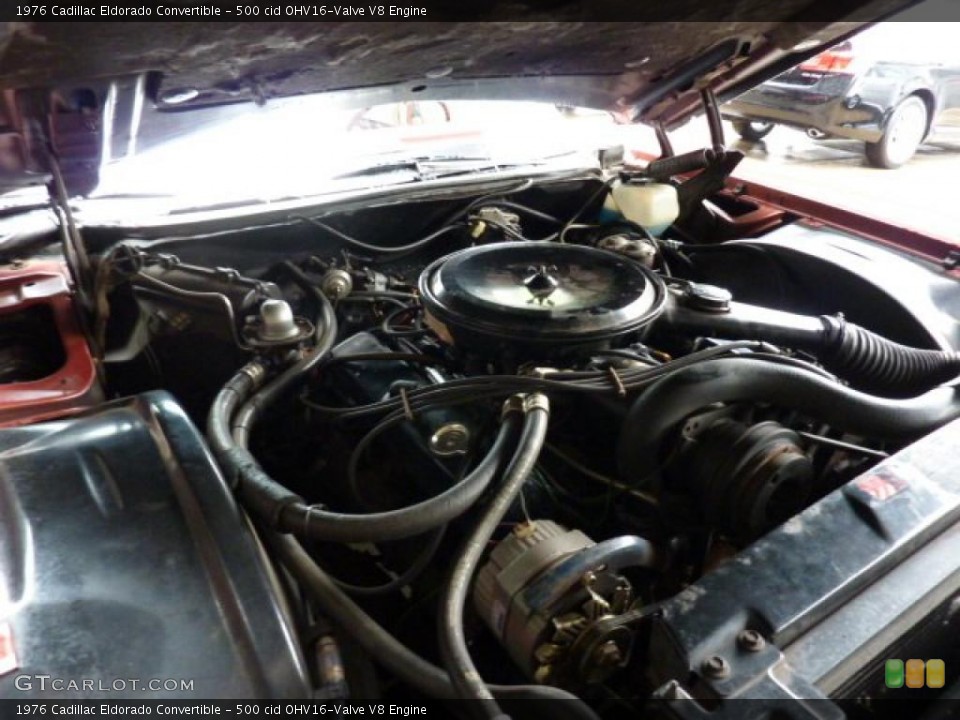 500 cid OHV16-Valve V8 Engine for the 1976 Cadillac Eldorado #49420612