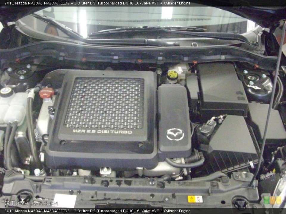 2.3 Liter DISI Turbocharged DOHC 16-Valve VVT 4 Cylinder Engine for the 2011 Mazda MAZDA3 #49420978