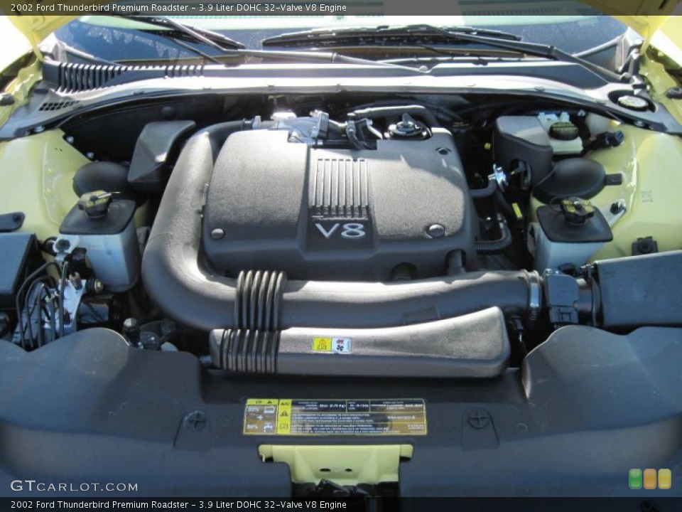 3.9 Liter DOHC 32-Valve V8 Engine for the 2002 Ford Thunderbird #49421200