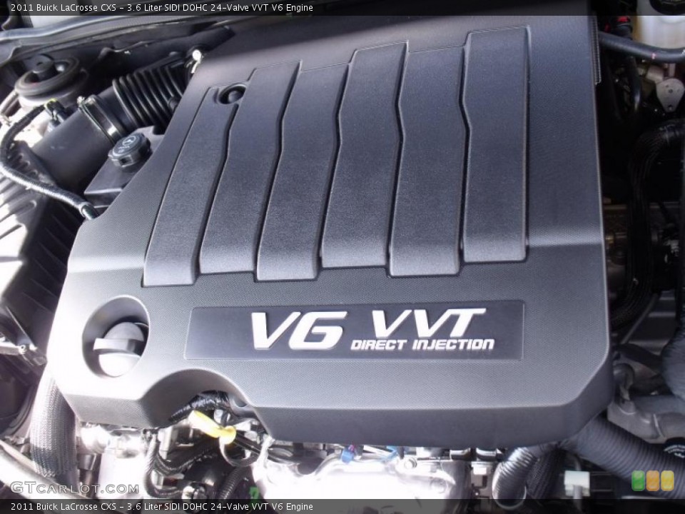 3.6 Liter SIDI DOHC 24-Valve VVT V6 Engine for the 2011 Buick LaCrosse #49422222