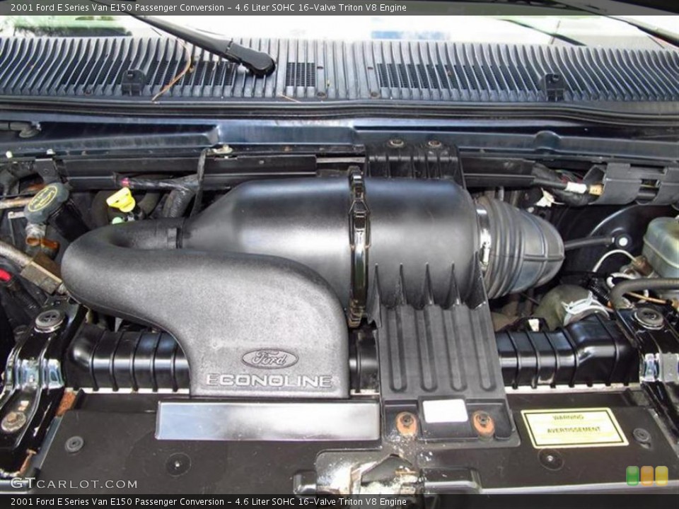 4.6 Liter SOHC 16-Valve Triton V8 2001 Ford E Series Van Engine