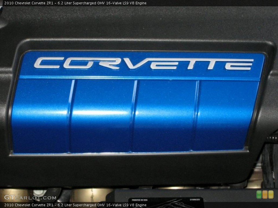 6.2 Liter Supercharged OHV 16-Valve LS9 V8 Engine for the 2010 Chevrolet Corvette #49425229