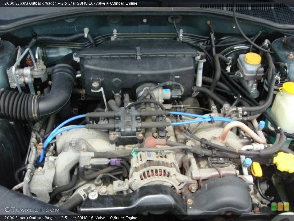2.5 Liter SOHC 16-Valve 4 Cylinder Engine for the 2000 Subaru Outback #49440499