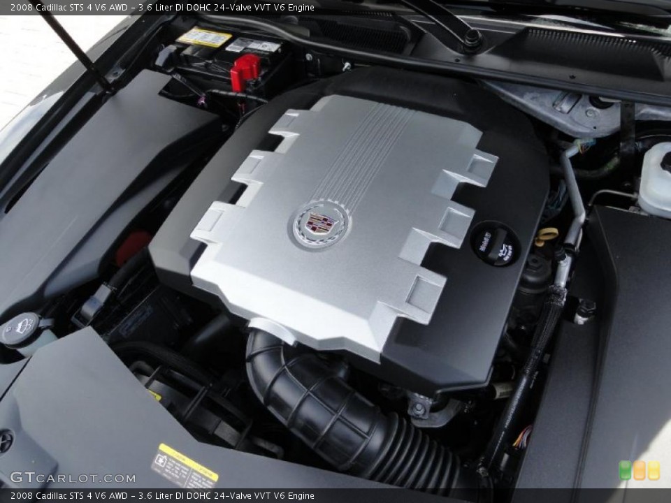 3.6 Liter DI DOHC 24-Valve VVT V6 Engine for the 2008 Cadillac STS #49441873