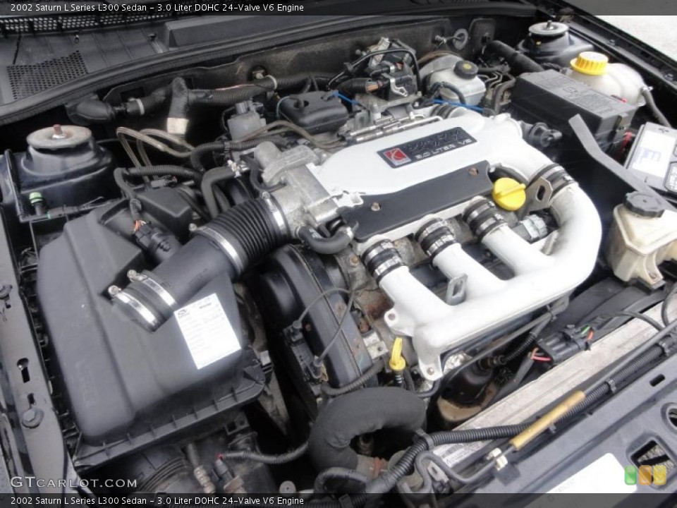 3.0 Liter DOHC 24-Valve V6 Engine for the 2002 Saturn L Series #49442689