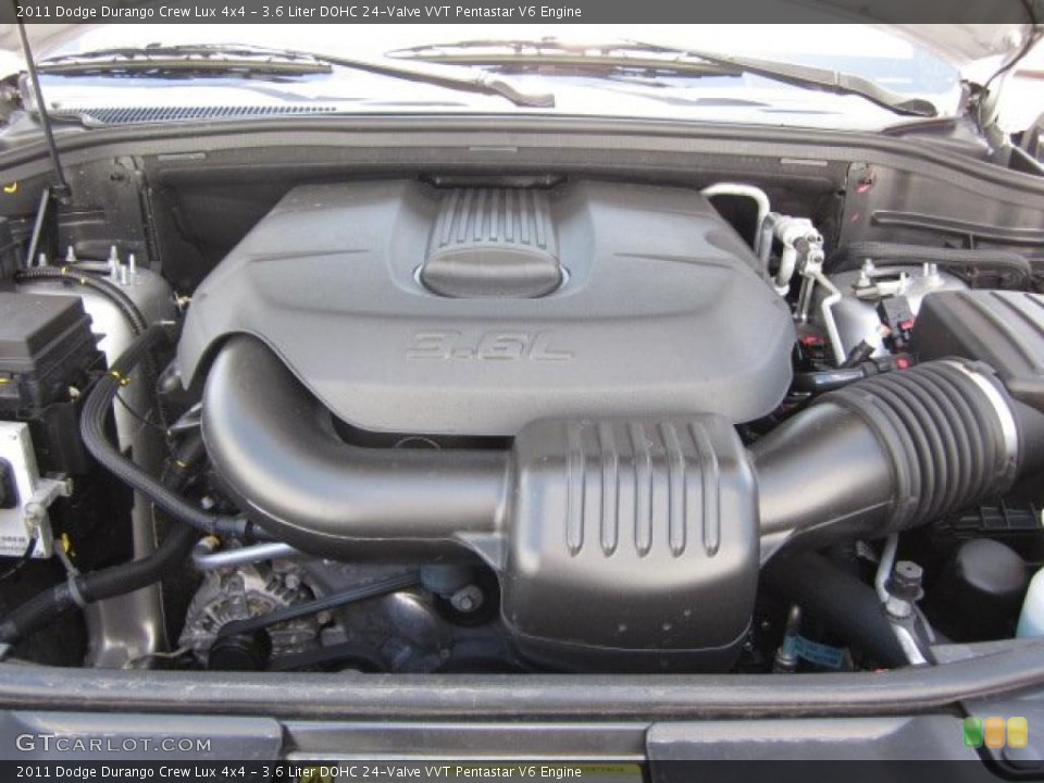 3.6 Liter DOHC 24-Valve VVT Pentastar V6 Engine for the 2011 Dodge Durango #49450663