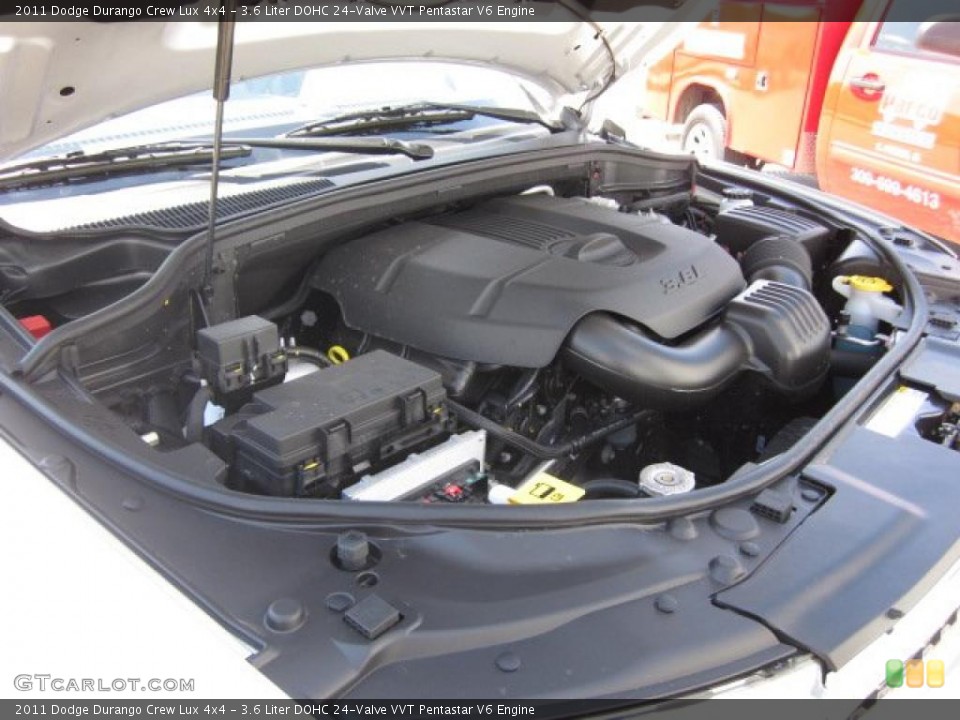 3.6 Liter DOHC 24-Valve VVT Pentastar V6 Engine for the 2011 Dodge Durango #49450678