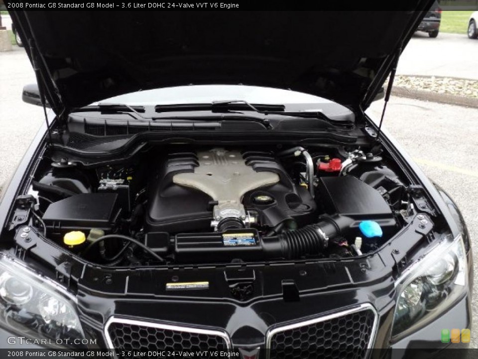 3.6 Liter DOHC 24-Valve VVT V6 Engine for the 2008 Pontiac G8 #49460674