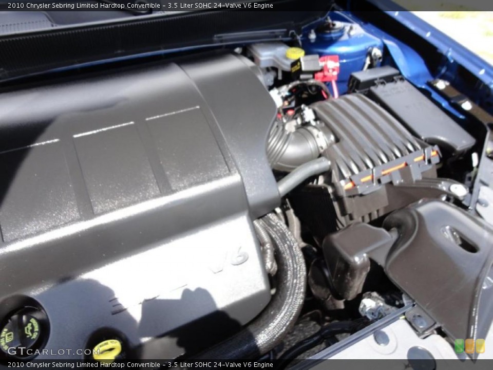 3.5 Liter SOHC 24-Valve V6 Engine for the 2010 Chrysler Sebring #49467670