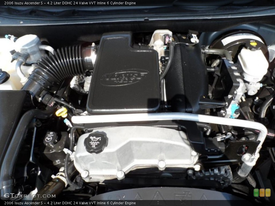4.2 Liter DOHC 24 Valve VVT Inline 6 Cylinder Engine for the 2006 Isuzu Ascender #49479420