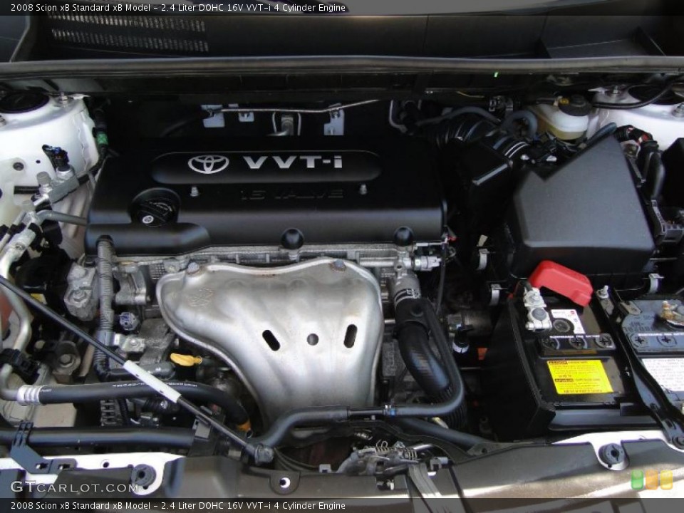 2.4 Liter DOHC 16V VVT-i 4 Cylinder Engine for the 2008 Scion xB #49482372